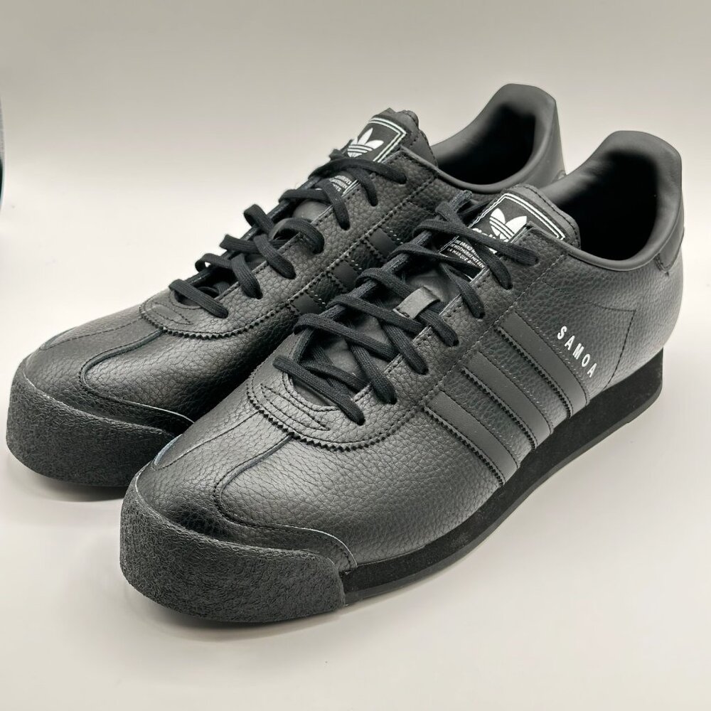 Men's Adidas Originals Samoa Core Black IG1817 Shoes Sneakers Size 13 - Picture 3 of 15